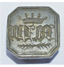 seal with monogram from the Berezina river