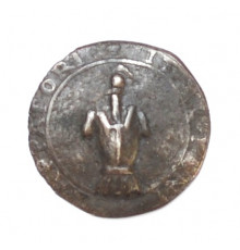 officier's button battalion of sappers of the Italian army ZAPPATORI ITALIANI