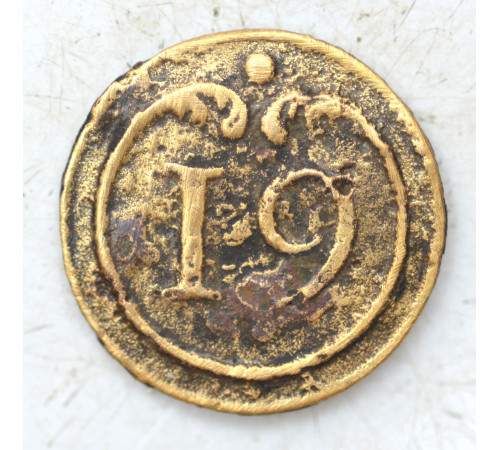 button of 19 Line Regiment