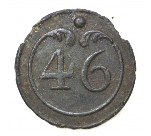 button of 46 Line Regiment
