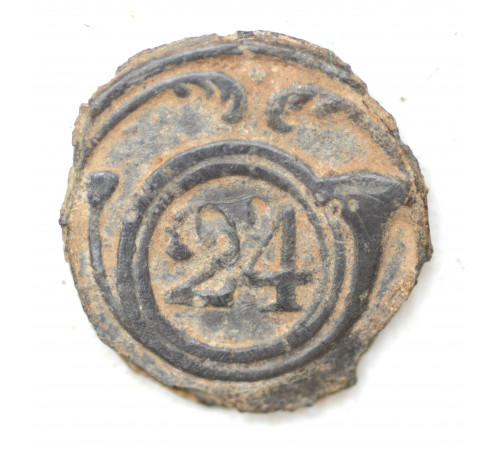 button of 24 Light Regiment
