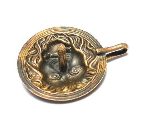 clasp is a lion from an officer's coat