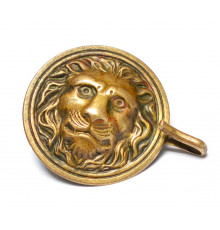 clasp is a lion from an officer's coat