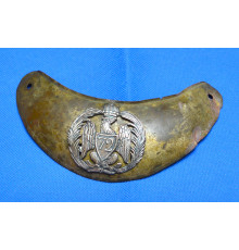 Gorget of an officer of the 72nd Line Regiment (restoration)