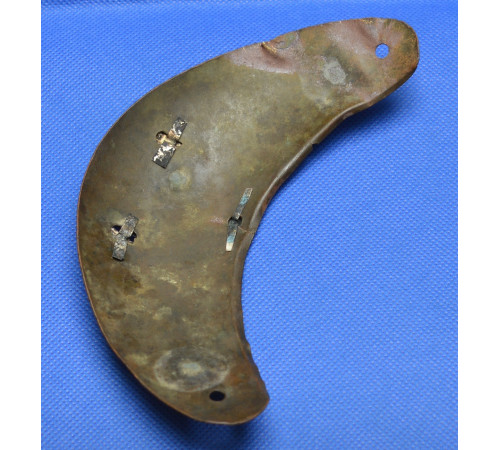 Gorget of an officer of the 72nd Line Regiment (restoration)