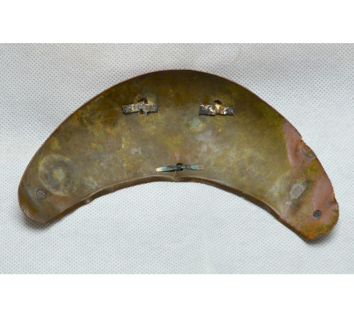Gorget of an officer of the 72nd Line Regiment (restoration)