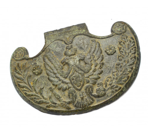 detail from a Russian officer's sword with the monogramm A1