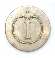 officer's button of 1 Cuirassier Regiment