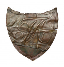 shako plate of the Saxon infantry--restoration