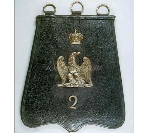 variant of decoration of a sabretache of the 4th Hussar Regiment