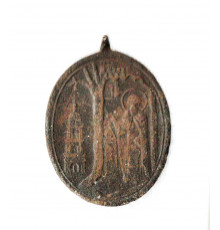 Orthodox medallion of a soldier of the army of the Russian Empire