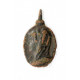 Catholic medallion of a soldier of the Grand Army. Jesus-Mary