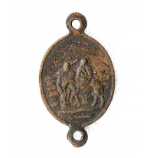 Catholic medallion of a soldier of the Grand Army. 