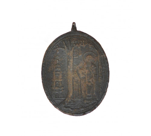 Orthodox medallion of a soldier of the army of the Russian Empire