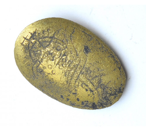 variant of a decorative shield that attached to pistols bearing the monogramm of King Frederick William 3 of Prussia