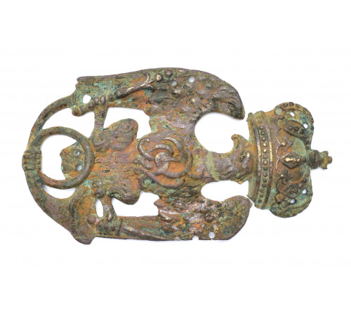 Prussian  eagle from a cartouche for the Light regiments
