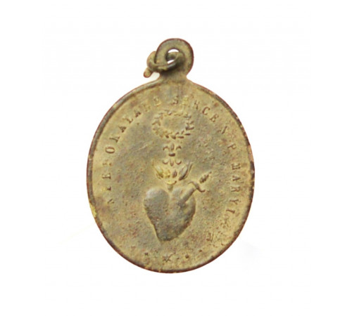 Catholic medallion of a soldier of the Grand Army