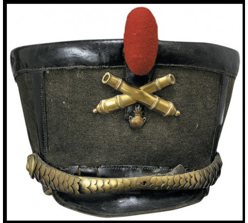 decoration of shako artillery or of a catridge pouch