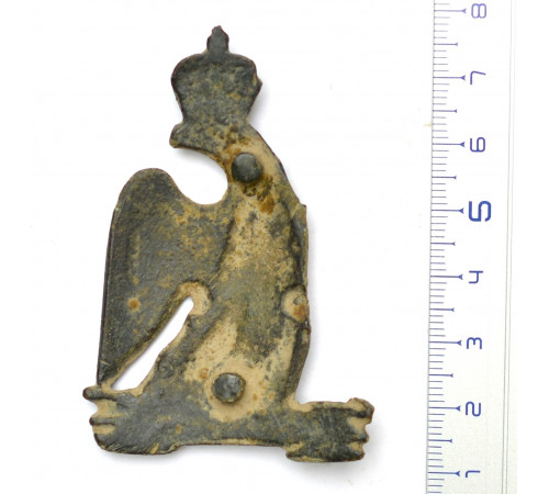 Imperial eagle from a cartouche for the cavalry regiments