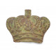stamped Imperial crown from shako
