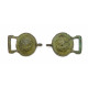 buckles from a sword belt 