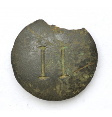 plate from the bridle of a horse of the 11  Hussar Regiment