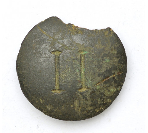 plate from the bridle of a horse of the 11  Hussar Regiment