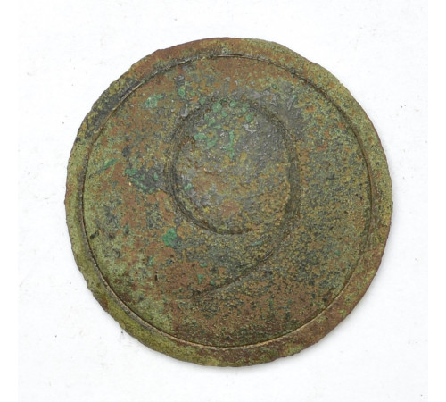 plate from the bridle of a horse of the 9 Hussar Regiment