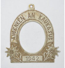 WW2 Germany soldier's photo frame 1942 andenken an kaukasus