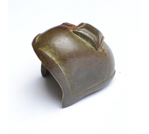the lower part of the handle of a Prussian pistol