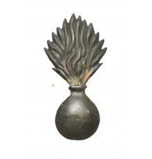 grenade on the cartridge pouch of a grenadier of a Line regiment--restoration