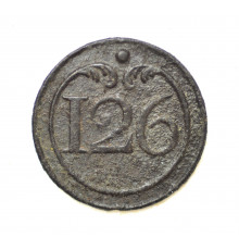 button of 126  Line Regiment (Dutch)