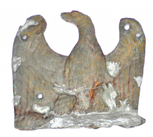 eagle from a shako of the Imperial  Guard-restoration