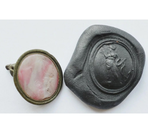 Seal of the naval officer of the Cisalpine Republic