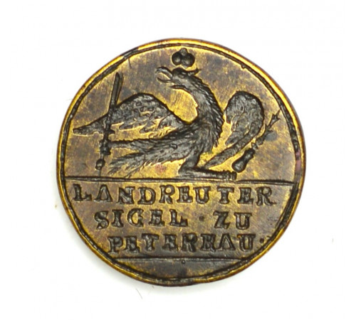 Seal of a German nobleman from the 18th century